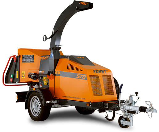 Forst  **Wheeled & Tracked Woodchippers** 