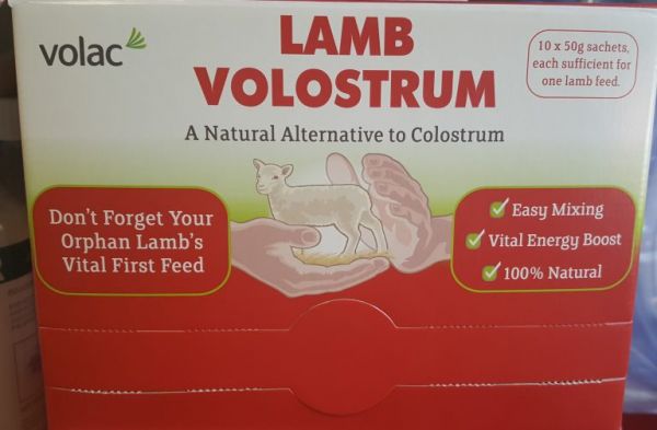 Volac Lamb Volostrum - natural alternative to Colostrum